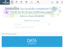 Tablet Screenshot of dwbiadda.com